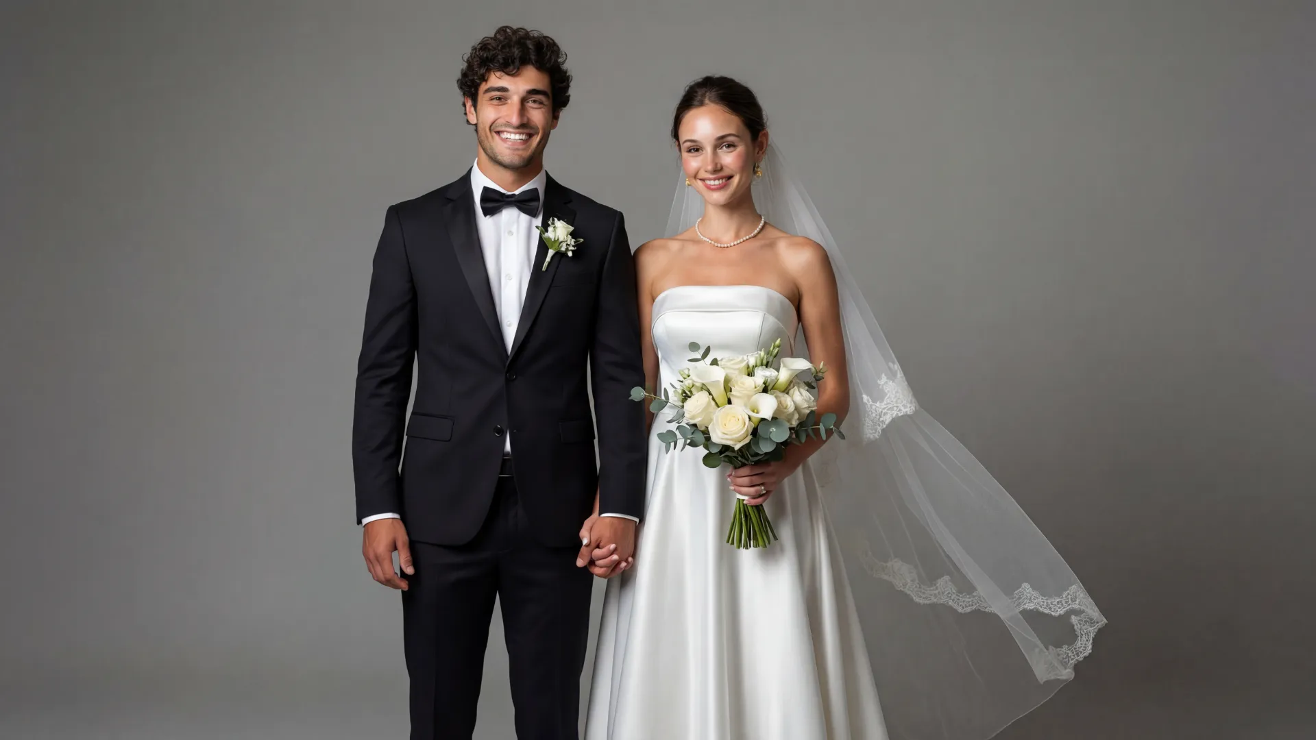 KI Hochzeitsfoto-Generator Beispiel: Professionell vorher