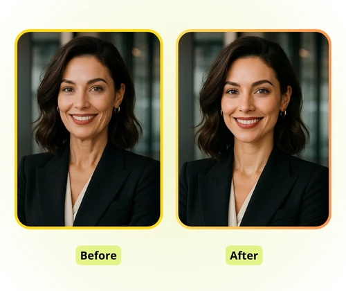 Удалитель морщин с ИИ: Профессиональные портреты и деловые фото