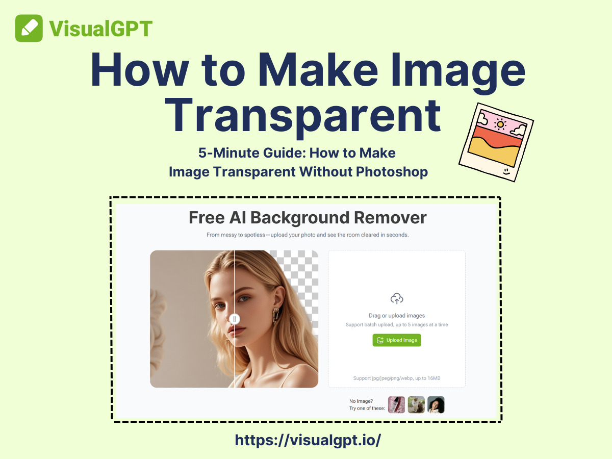 5-Minute Guide:How to Make Image Transparent Without Photoshop
