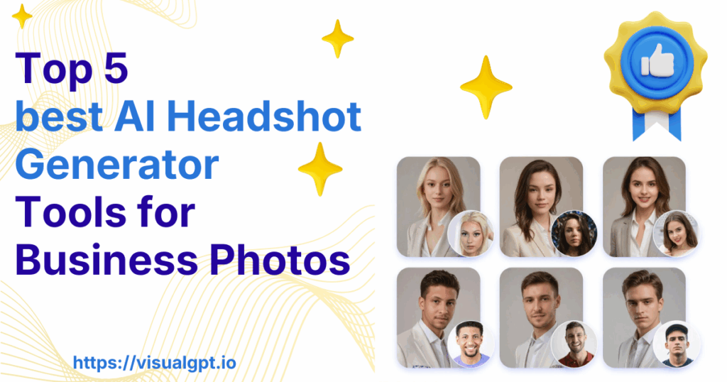 Top 5 best AI Headshot Generator Tools for Business Photos