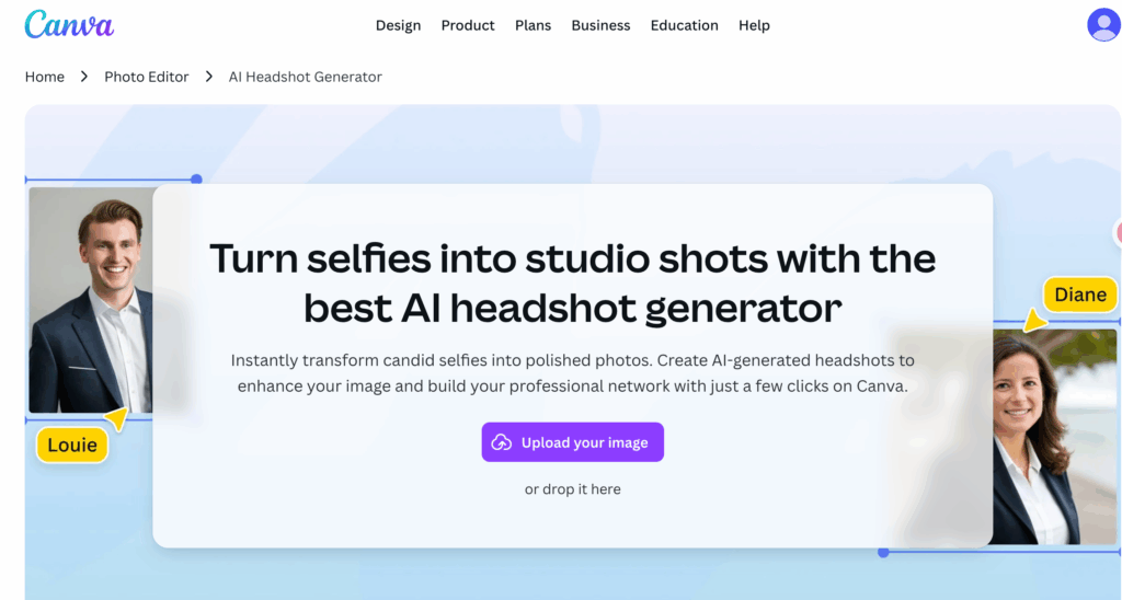 Canva — Good for Simple, Quick Business Photos 
