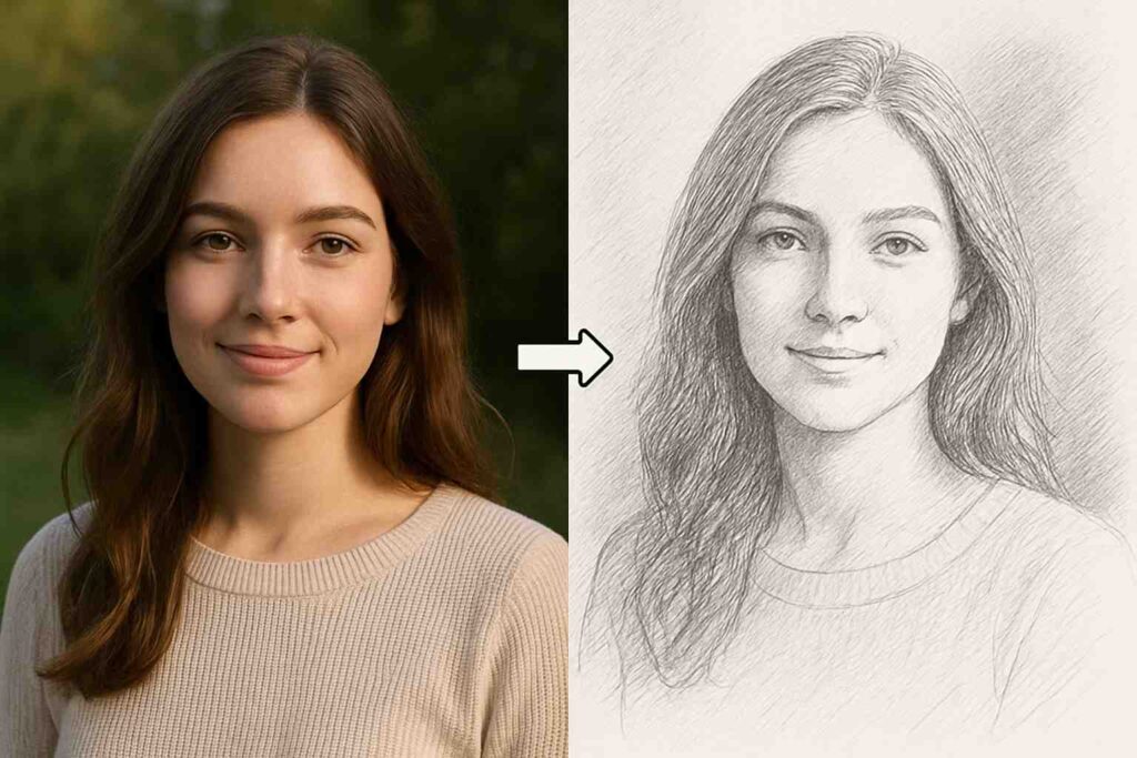 Turn Photos into Beautiful Pencil Art in Seconds