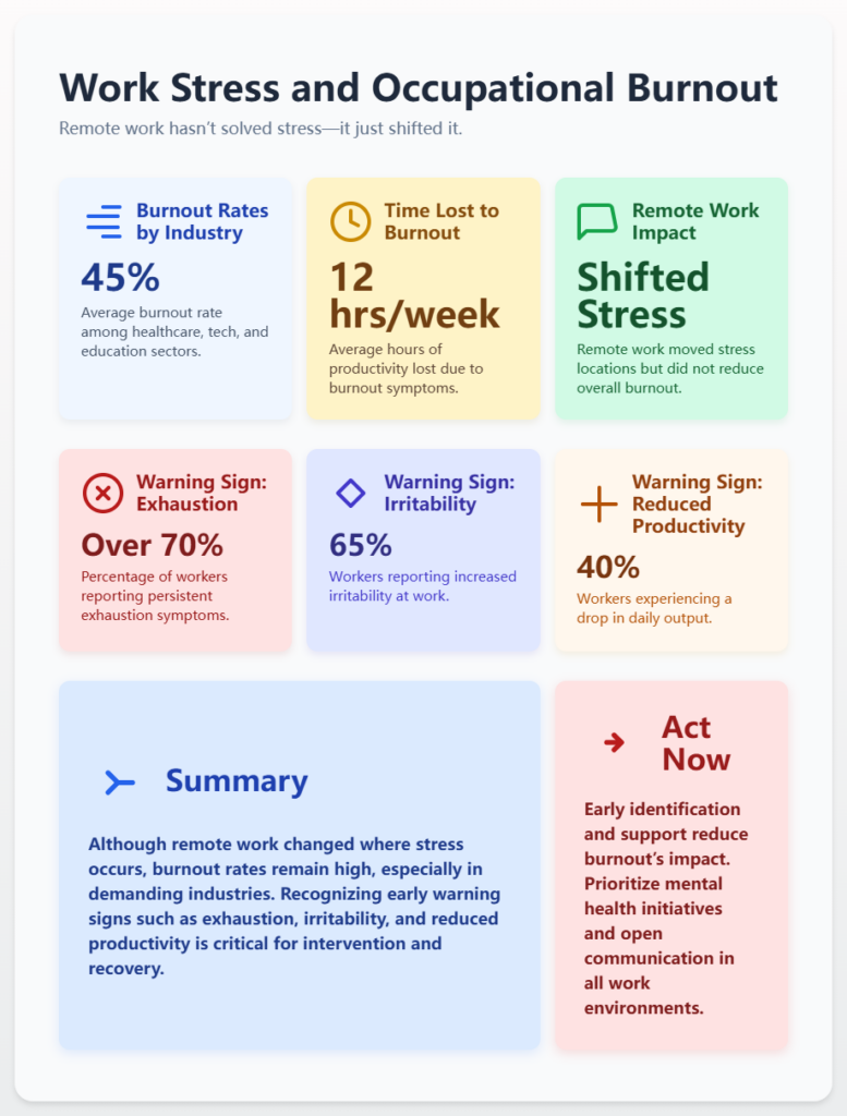 Work Stress and Occupational Burnout