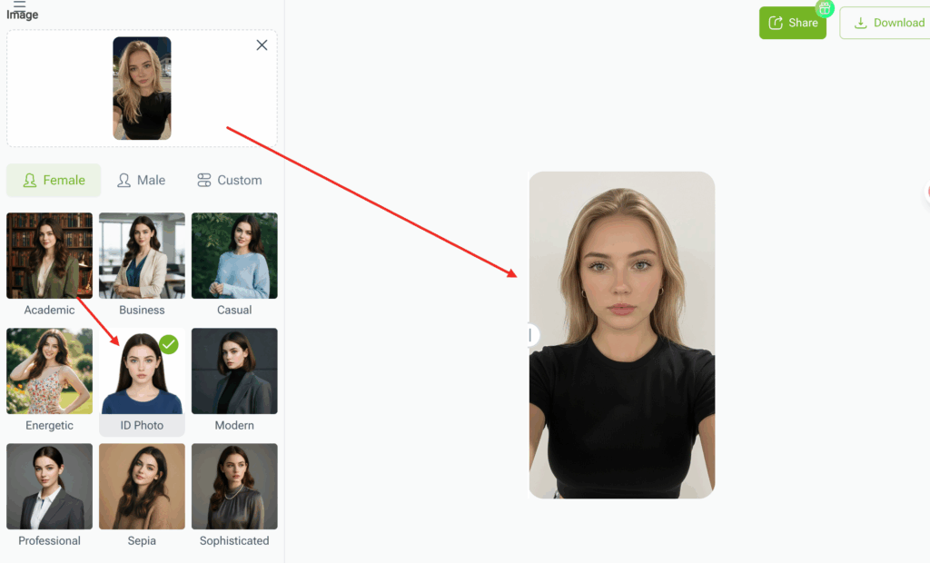 ID-Style and Formal Document Photos