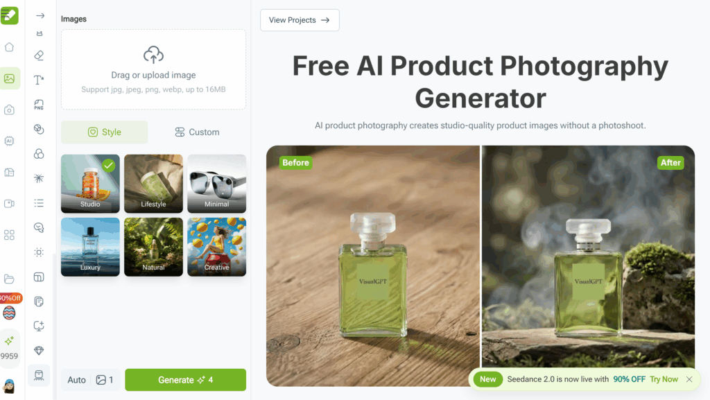 The Game-Changer – AI Product Photography