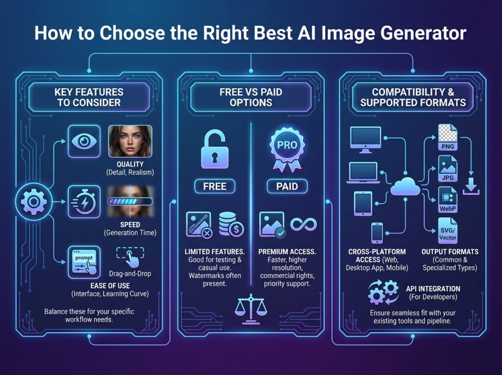 How to Choose the Right Best AI Image Generator