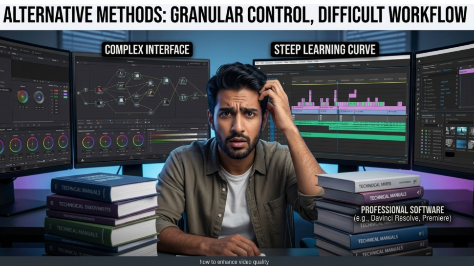 Alternative Methods: How to Enhance Video Quality with Traditional Software