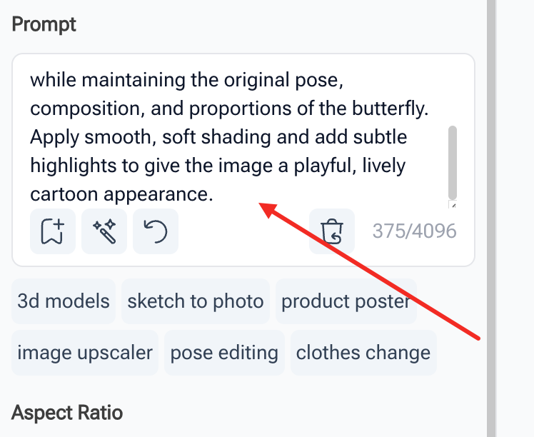 Step 3 – Enter Your Prompt