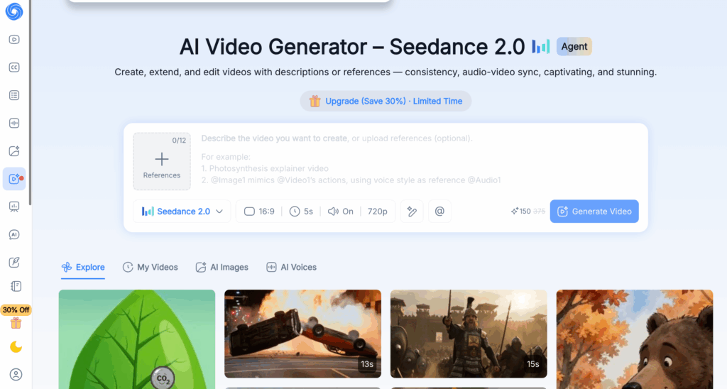 Tool 3: NoteGPT AI Video Generator