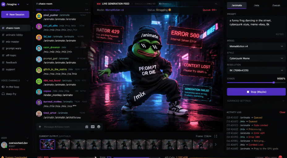 2. Viggle AI: Great for Memes, But Hampered by Clunky Operations