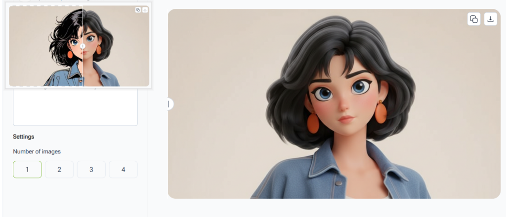 Step 3– Generate and Preview Images