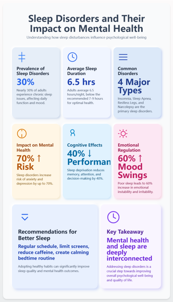 Sleep Disorders and Their Impact on Mental Health