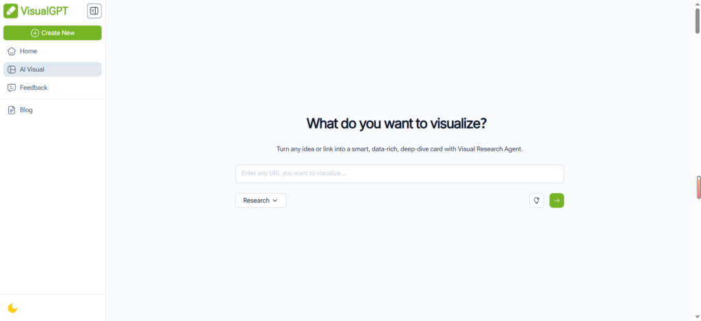 Enter a competitor URL or type a topic