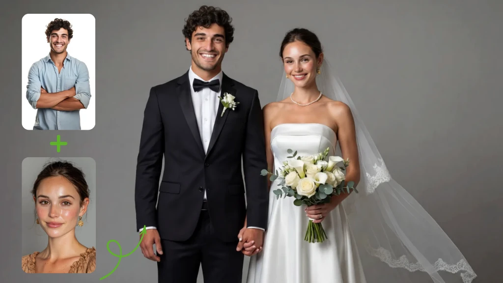 AI Wedding Photo Generator Classic Style
