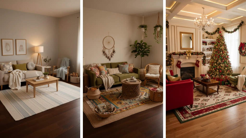 AI Living Room Design Sample