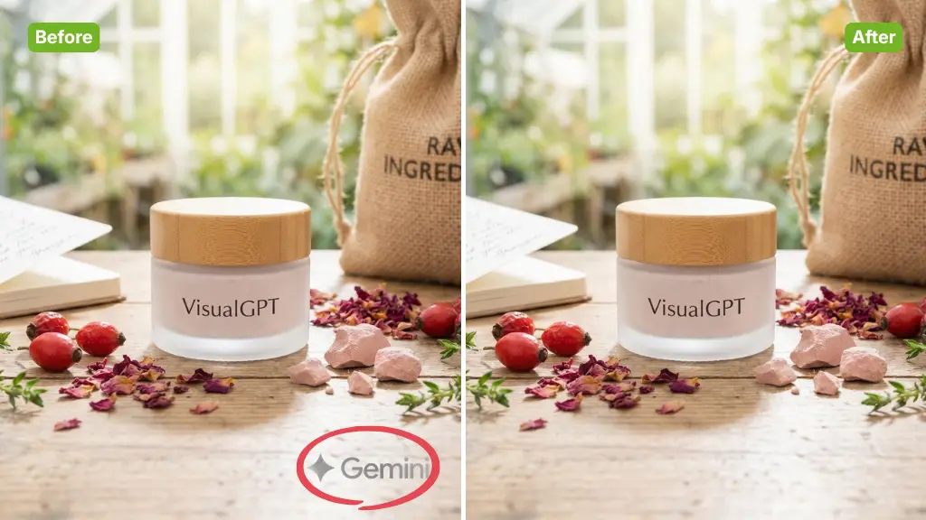 Geminiウォーターマークリムーバーのサンプル：Geminiウォーターマーク付きの写真