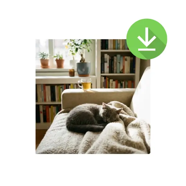 Gemini ウォーターマーク除去ツール - ステップ3：クリーンな結果をダウンロード