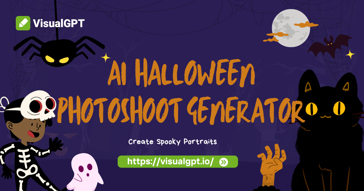  Générateur de Photoshoot Halloween IA – Créez des Portraits Effrayants - VisualGPT