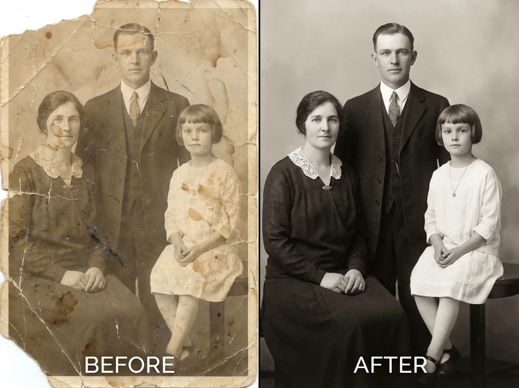 AI Old Photo Restoration