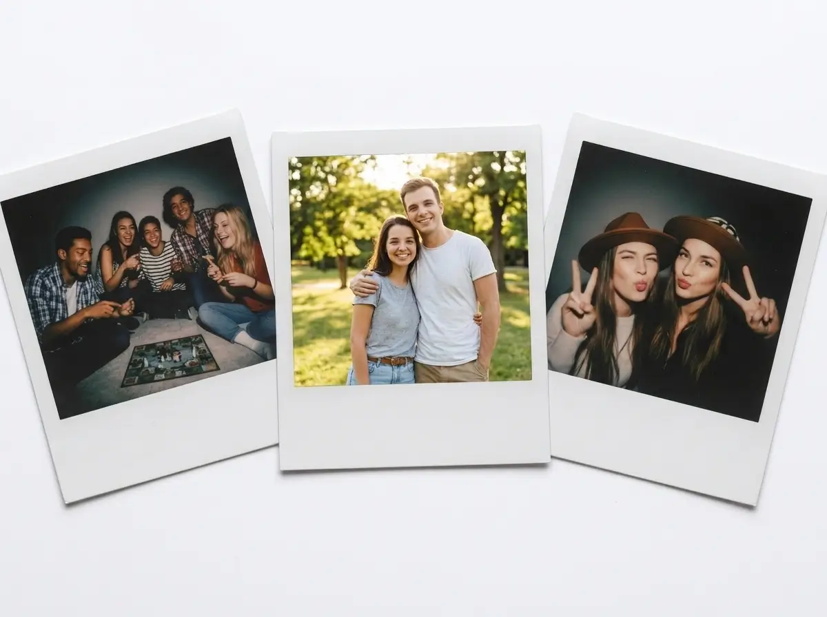 AI Polaroid Photo