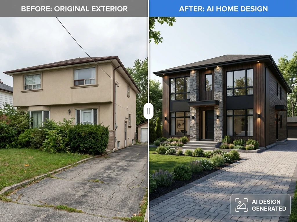 AI Exterior Home Design