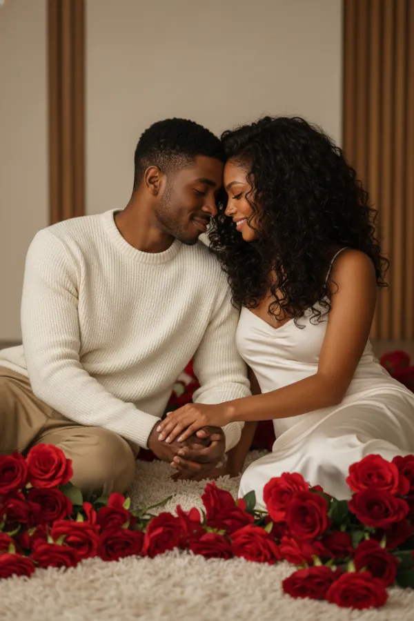 AI Valentines Day PhotoShot Generator: Create realistic couple photos from one or two selfies using presets.