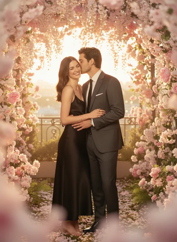 Valentines Day Background: Create romantic HD wallpapers instantly. Free AI tool for unique Valentines Day backgrounds.