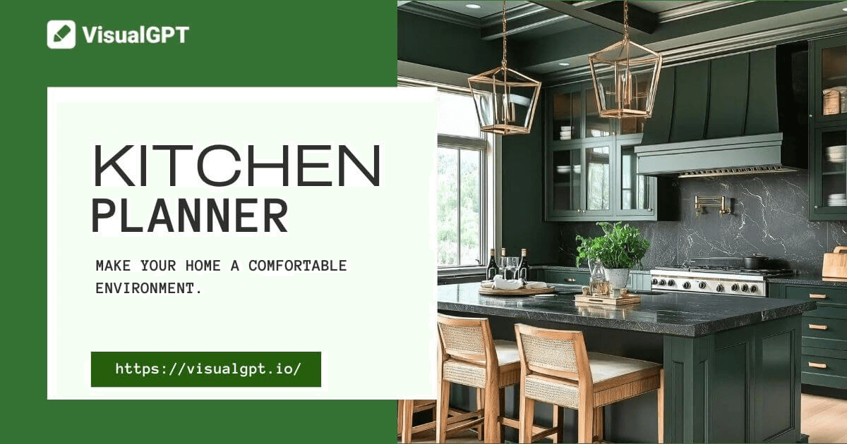 Planificateur de cuisine IA gratuit – Concevez des plans de cuisine 3D en ligne