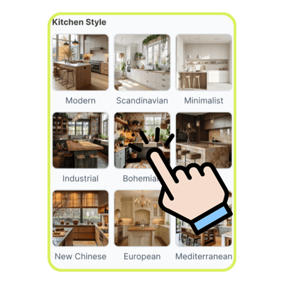 Planificateur de cuisine IA : Étape 2 – Choisissez votre style de cuisine préféré