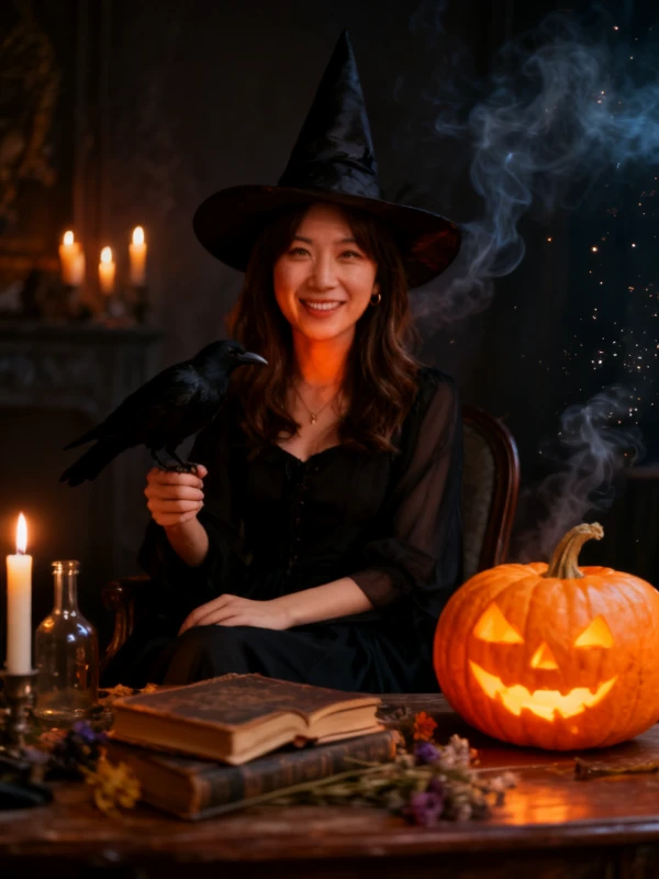 AI Halloween Photoshoot
