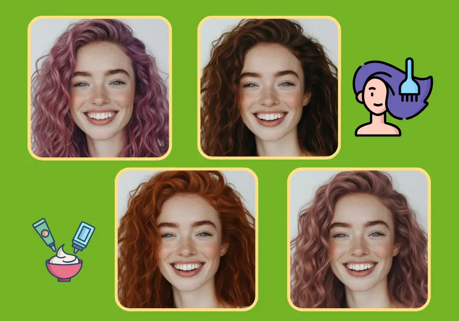 AI Hair Color Changer - Free Online Try Any Hair Color