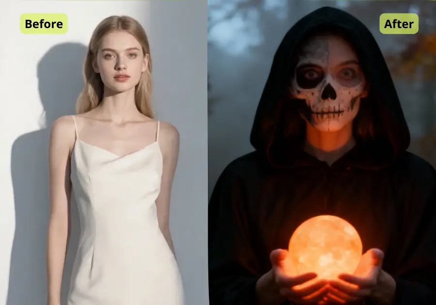 AI Halloween Photoshoot
