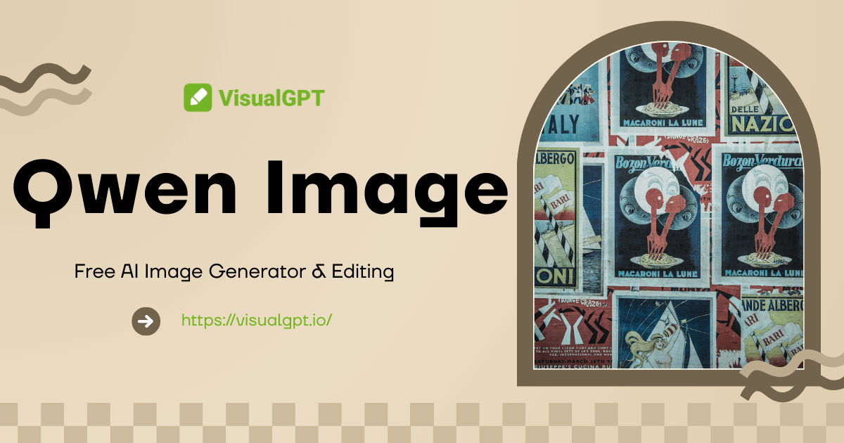 Qwen Image – Бесплатный генератор и редактор изображений на основе ИИ онлайн