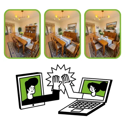 AI Room Planner: Step 3: Get Multiple Designs and Choose Your Favorite