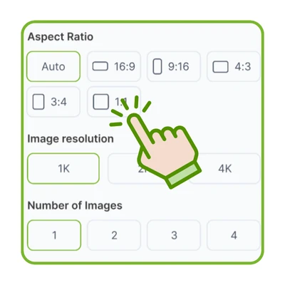 Étape 2 : Ajustez les paramètres pour les images de sortie - VisualGPT