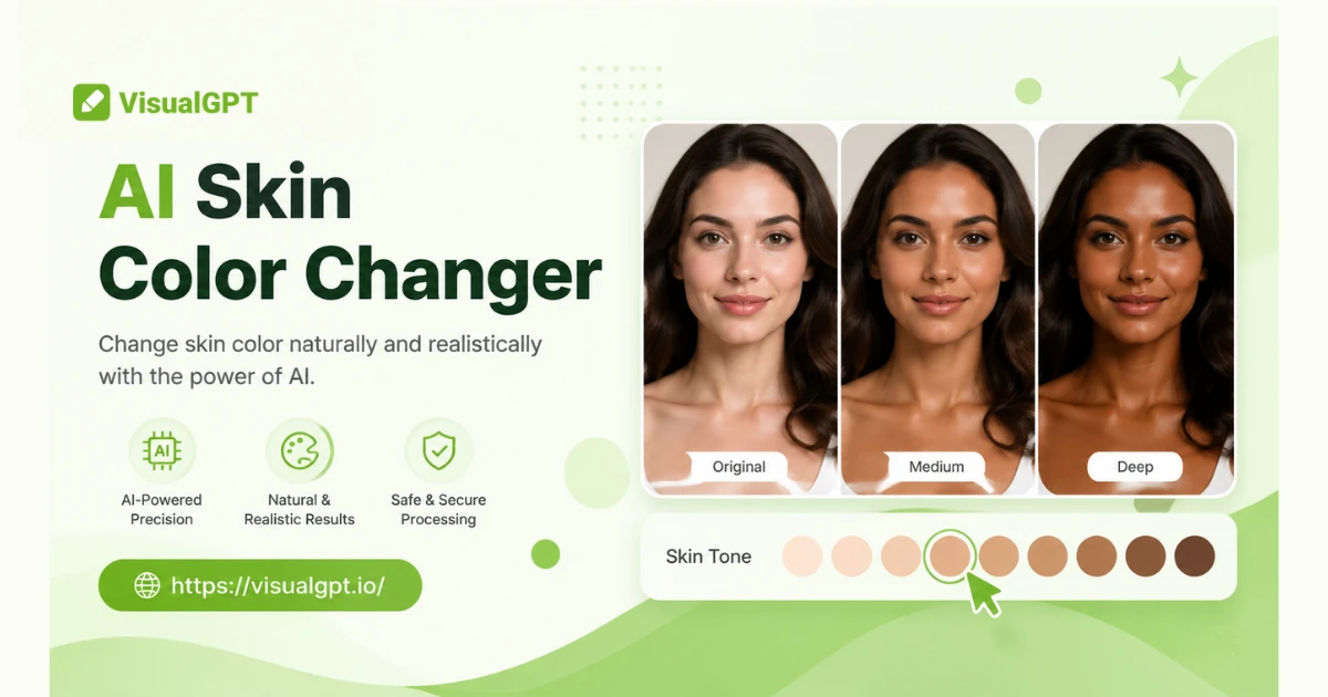 AI Skin Color Changer - Free Change Skin Tone, No Sign-up
