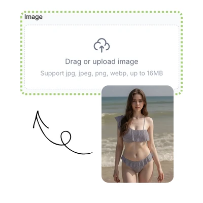 AI Skin Color Changer: Step 1: Upload Your Portrait